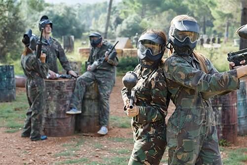 Paintballing Image