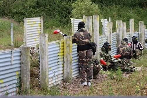 Paintballing Image