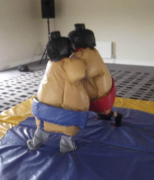 Sumo Suit Wrestling Image