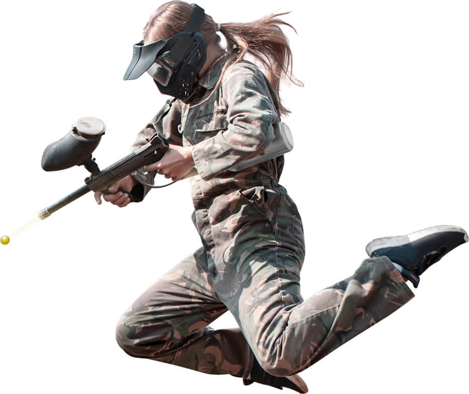 Paintballing Image